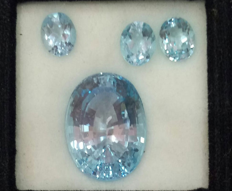 Blue Topaz set.